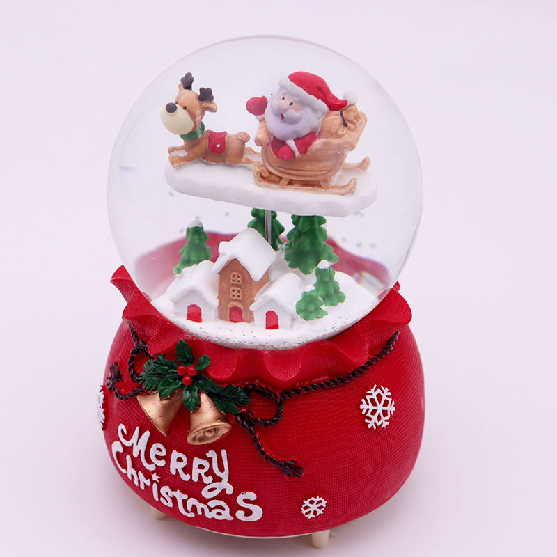 Weihnachten Weihnachtsbaum Weihnachtsmann Schneeflocke Kunststoff Harz Weihnachten Ornamente 1 Stück display picture 1