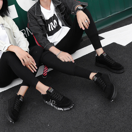 Couple Casual Shoes Spring and Autumn New Skate Shoes Men's Fashion Shoes Youth and Girls Casual Sports Shoes Men Wholesale