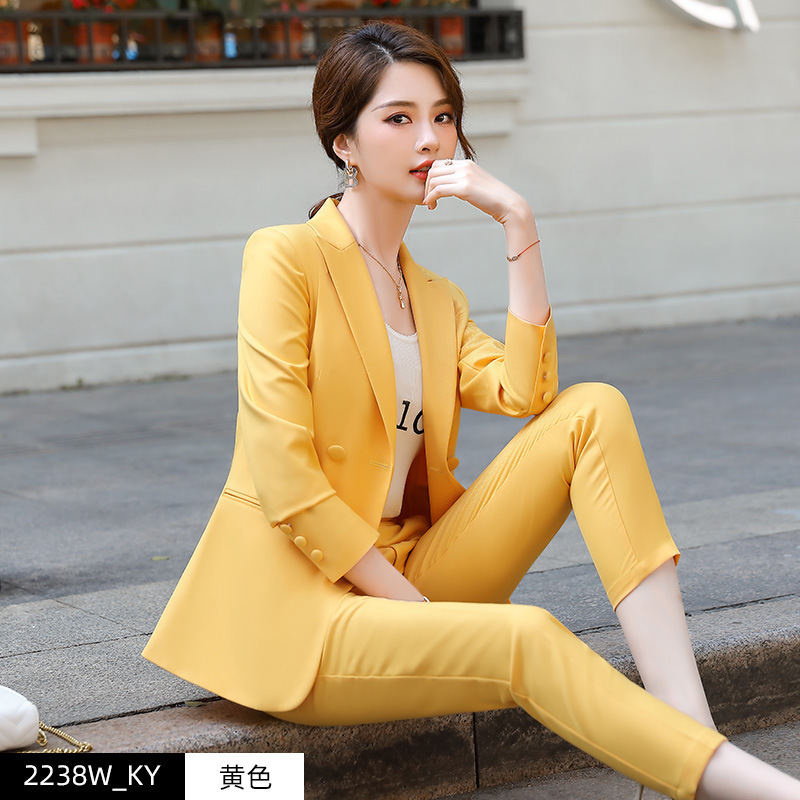 Saco Elegante de Vestir para Mujer de Poliéster Corte Entallado para Oficina image 8
