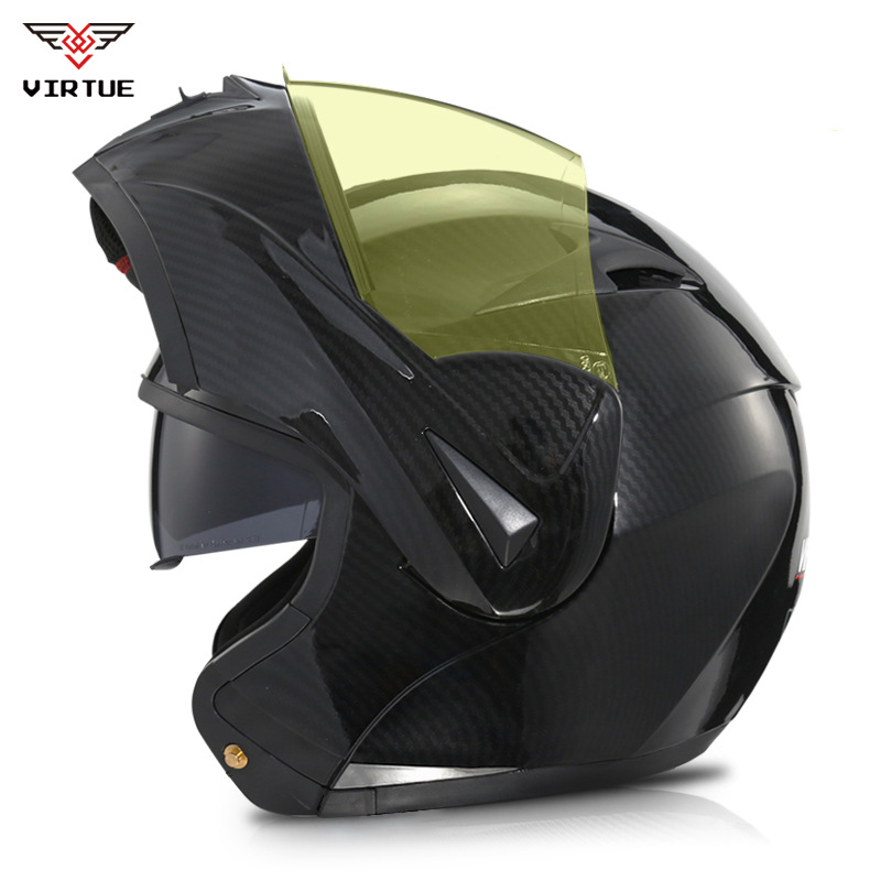 뱀 패턴 모조 탄소 섬유 야간 조명 향상 거울