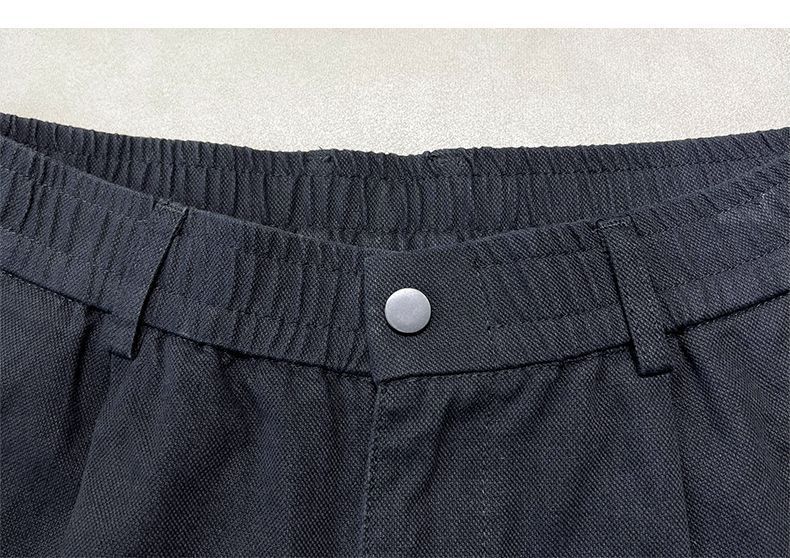 Plus Size Casual Shorts 300kg Capacity Men And Women Summer Style Five Point Pants Trendy Loose Fit Dress Pants_viptrois.com