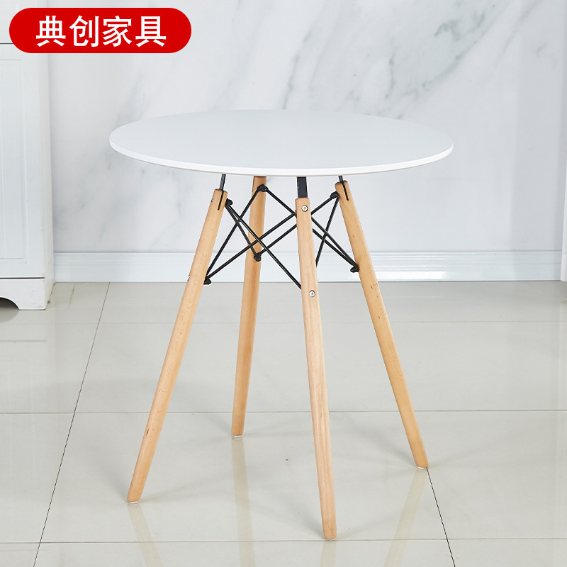 [그리드테이블] 화이트 원형테이블 60*60*75