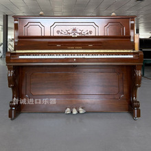 进口二手钢琴99新英昌U-121品牌原装考级教学练琴家用立式