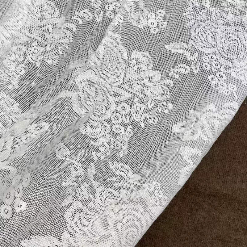 Белая длинная декоративная подвязка с вышивкой, DIY