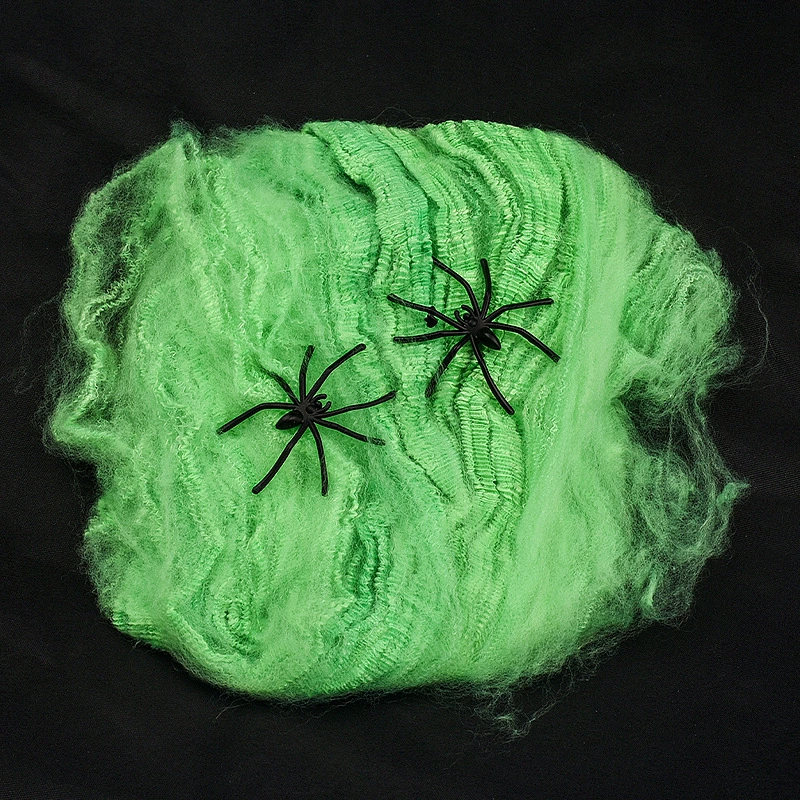 Хэллоуин цвет spiderweb эластичная паутина имитационная паучья нить сетка с паукой призрак фестиваль призрак дом Хэллоуин декорация