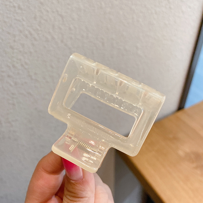 Alto Grado de gran tamaño horquilla para las mujeres 2024 nueva cabeza clip pelo volumen tiburón clip tocado horquilla