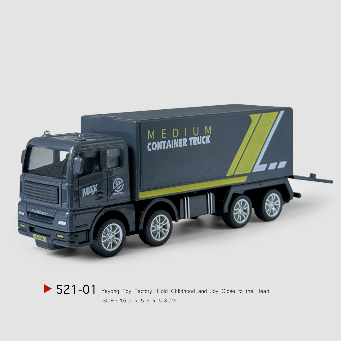 Inertial Simulation Transporter Container Truck Engineering Vehicle Kidsren Boy Baby Toy Car Model Truck Van