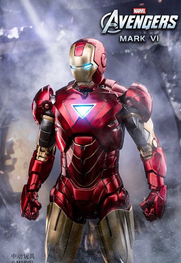 ZD TOYS IRON MAN Mark VI MK6 Marvel Avengers 7
