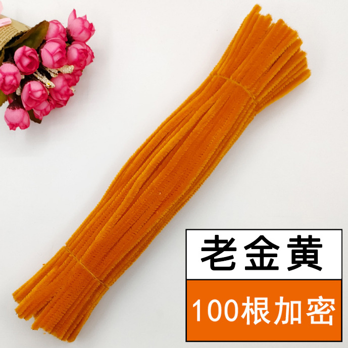 Varilla de torsión encriptada, varilla de torsión de raíz de pelo de simulación de color, varilla de torsión, material de juguete hecho a mano de bricolaje universal súper denso