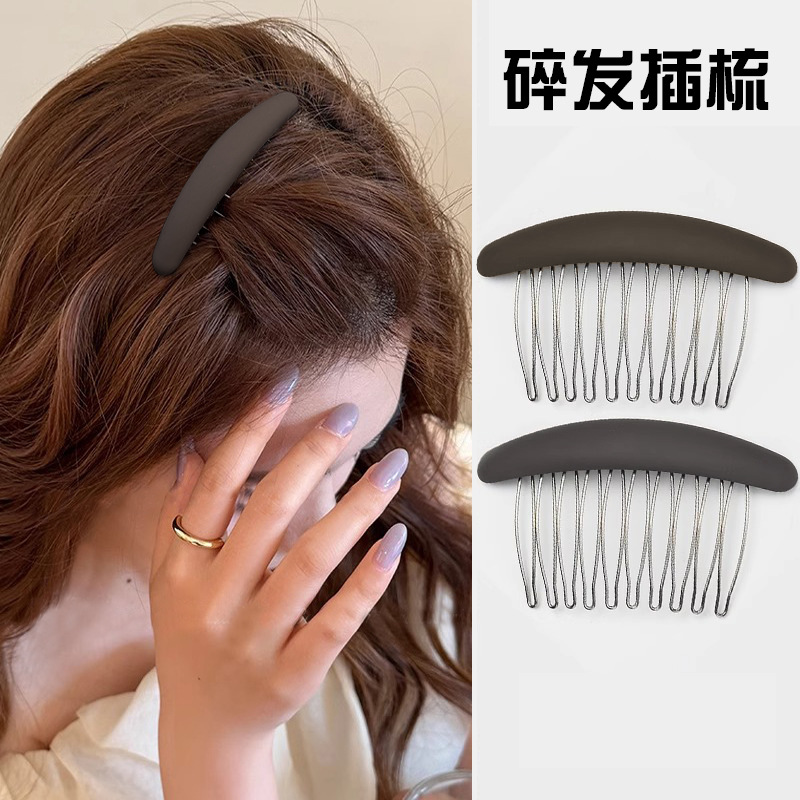 Pein de cabello invertido sin marca de color curry simple dulce broche clip clip