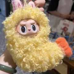 17cm プルブブ「フライドシュリンプ」ベビー服世代スタンディングビニール人形ペンダント着替えアクセサリー