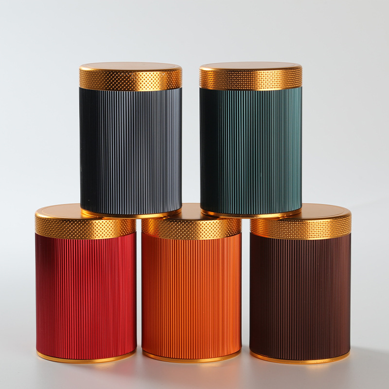 茶叶罐钛合金罐空罐随身茶罐包装盒红茶绿茶小罐茶空罐子密封罐