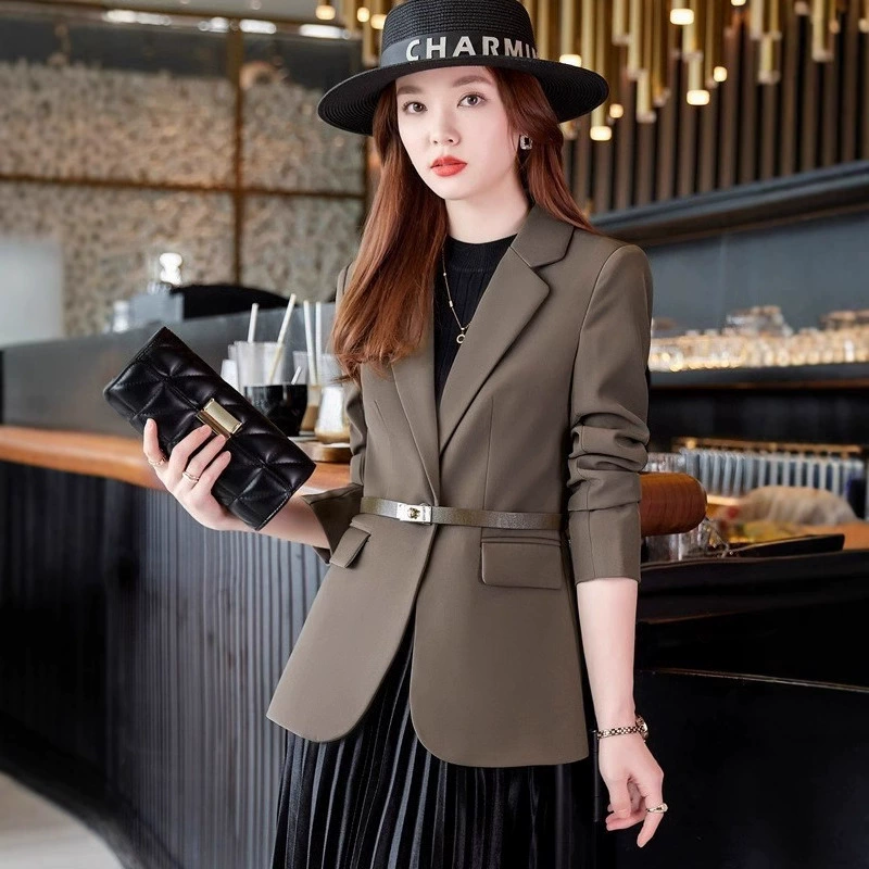 Autumn classic suit jacket for leisure