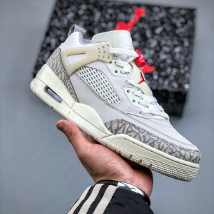 Pure Original AJ Spizike Practical Basketball Shoes Joe 3.5 Burst sneaker Spike Lee Black and White Cement Sneakers