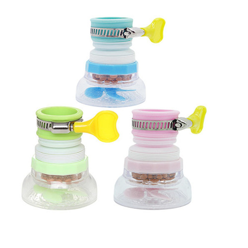 Hot selling faucet splash-proof shower head Retractable kitchen water purification filter Rotating medical stone water-saving shower head