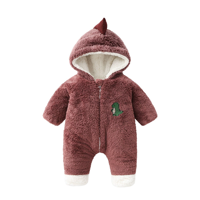 Demi-season warm thermal underwear for baby to go out, children's keep warm winter overall for new born