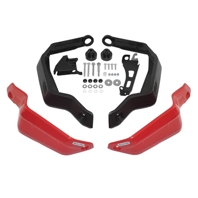 Suitable for Ben-Tian HO Motorcycle front windshield - red-handlebar-handguard