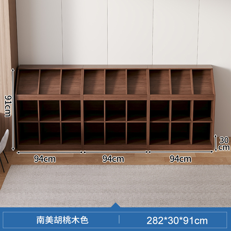 Estante de estantería Estante de piso a techo Estantería corta Combinación de gabinete de rejilla Gabinete de almacenamiento Hogar integrado contra la pared Gabinete de almacenamiento de exhibición