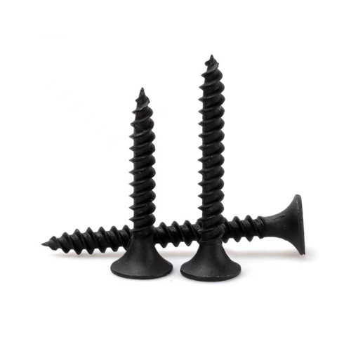 Manufacturer's wholesale black phosphorus drywall nail high-strength black cross countersink self-drilling screw wall board nail gypsum board screw