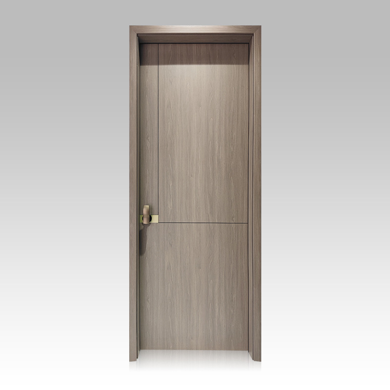 厂家直销酒店轻奢木门房间极简防潮卧室门隔音工程复合实木门