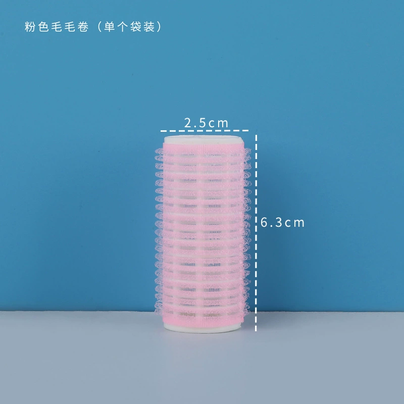 Curly self-adhesive harmless bangs for head top, adds volume