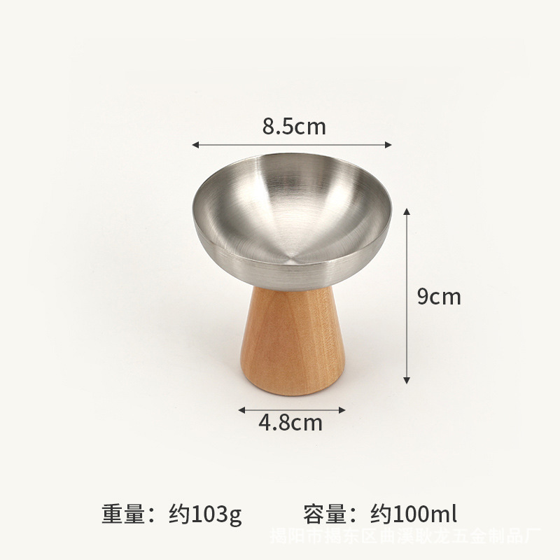 欧式不锈钢冰淇淋碗高脚酸奶杯家用高颜值创意冰淇淋球雪糕布丁杯|undefined