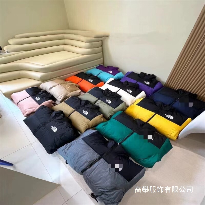 Winter American-Style Embroidered Men's Cotton Jacket, Couple's Thickened Warm and Cold-Proof Coat, North Face 1996 Wholesale