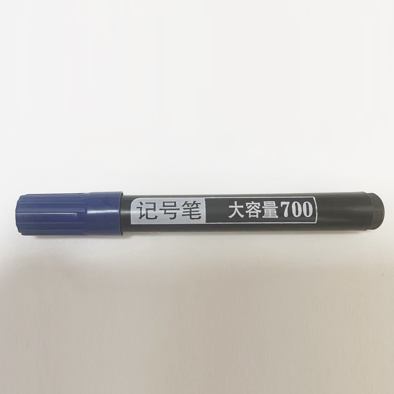 マーカー100本入りの黒い油性の大きいペンの太い頭の防水は色が落ちません。|undefined