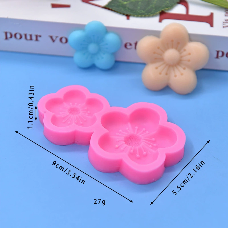 Silicone mold, acrylic compact mousse, DIY