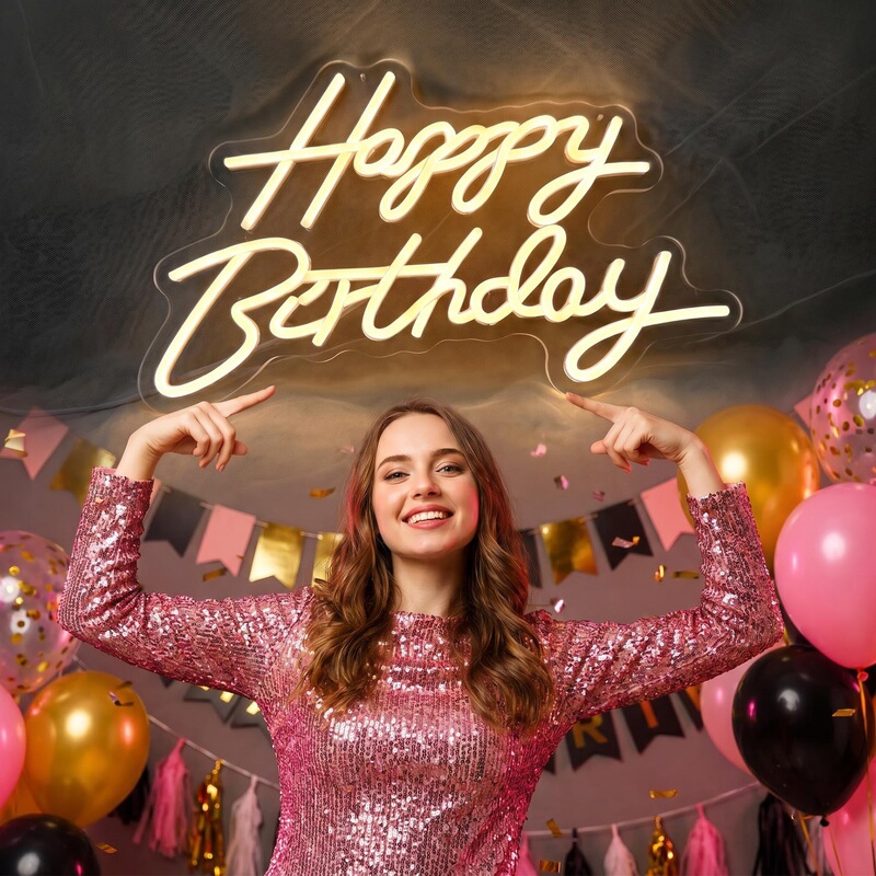 Cross-Border Amazon Happy Birthday Led Light Sign Letters Neon Lights Holiday Proposal Confession Decorative Lights Cross-Border Amazon Happy Birthday Led Light Sign Letters Neon Lights Holiday Proposal Confession Decorative Lights