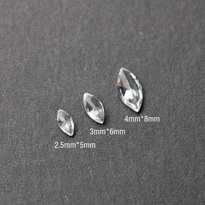 quality transparent horse eye Dırnaq bəzəkləri