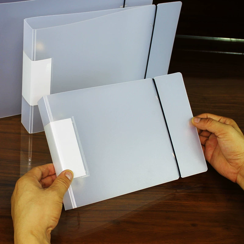 Horizontal 2 -hole folder perfunction folder A3/A4/B5/A5 horizontal flip two -hole live pages folder file folder test paper folder