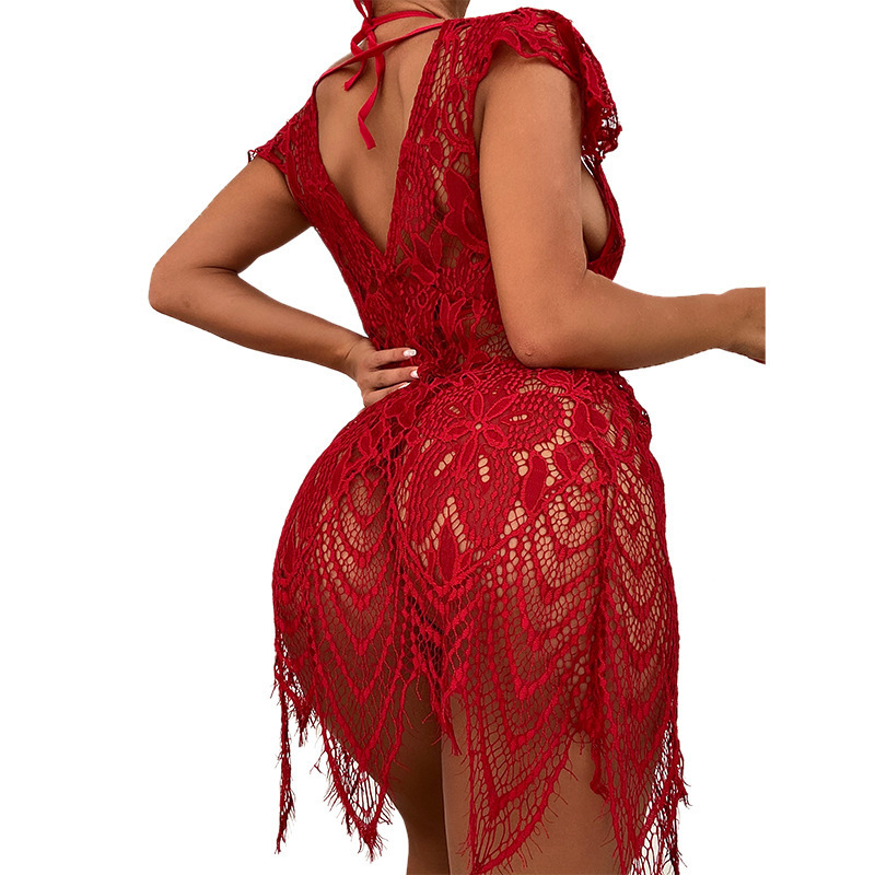 Skirt Sets Sets Type 1 Set Quantity Women's Lady Sexy Solid Color Skirt Sets Indoor Honeymoon Mid Waist Sexy Lingerie