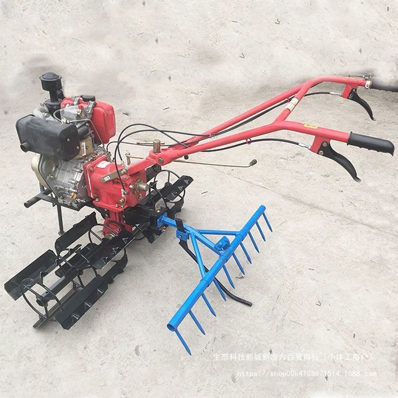 耕微耕机配件平地土田耙杂草清除10齿钉耙水田旱地