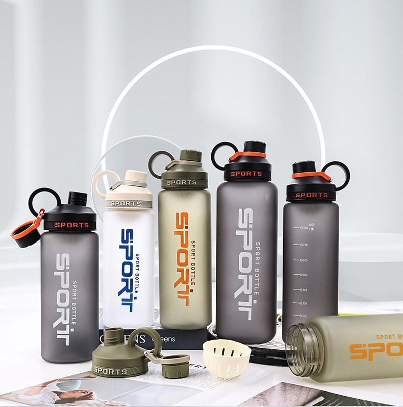 Xinbei nuevo deportivo hervidor de agua al aire libre gran capacidad mate taza cuadrada portátil para estudiantes de sexo masculino taza de agua de mano taza de mano