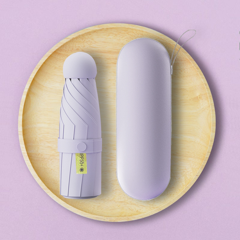 ミニポケットカプセル傘女性用 70% off 層傘日傘プロの日焼け止め UV 保護日傘