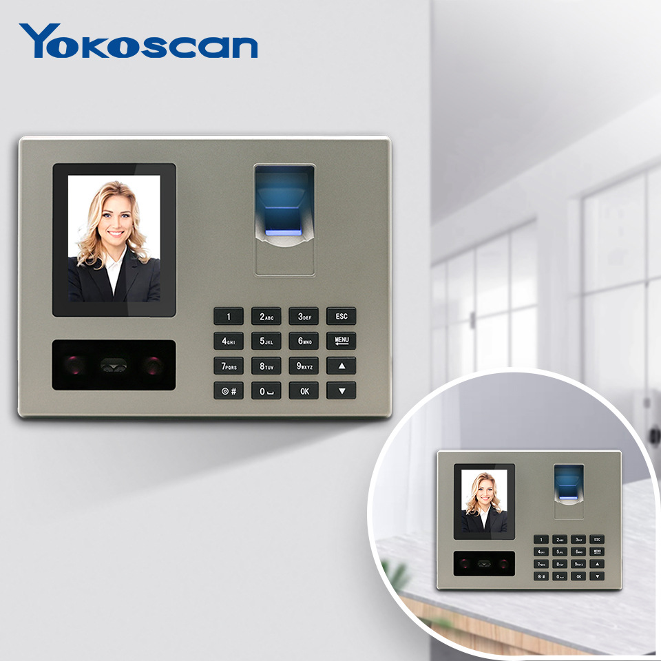 Youku FA03 face attendance machine, fingerprint sign-in machine, face recognition punch-in machine for employees commuting to and from get off work, face brushing machine