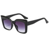 Fashionable sunglasses suitable for men and women, marine retro glasses, European style, cat's eye