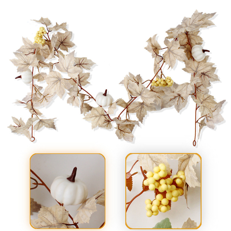 180cm 호박/메이플 리프/과일