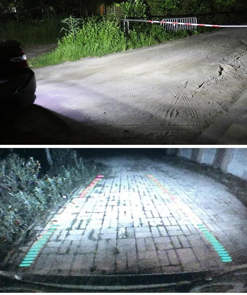 Car LED Reverse Light Super Bright Universal License Plate Brake Light