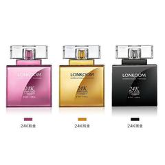 LONKOOM Langjin 24K メンズ ケルン ブラック ゴールド ピンク ゴールド レディース オードトワレ ナチュラル フレッシュ フレグランス