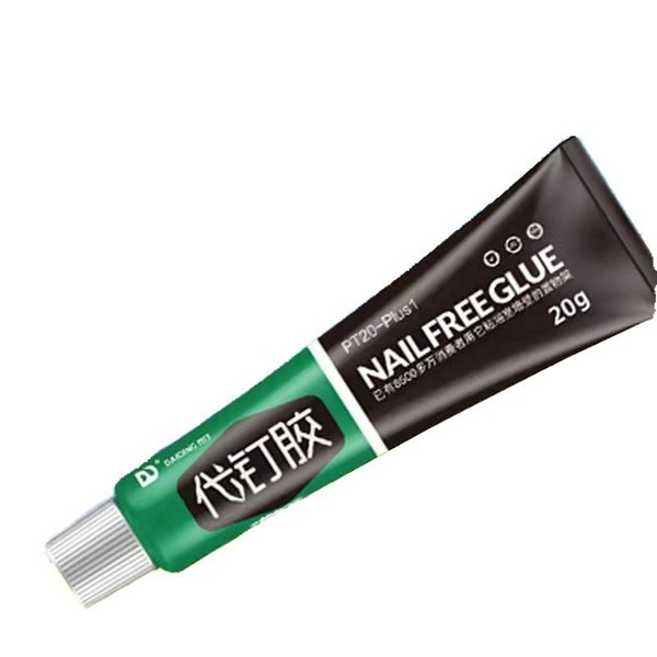 Nail -free glass glue -proof mildew