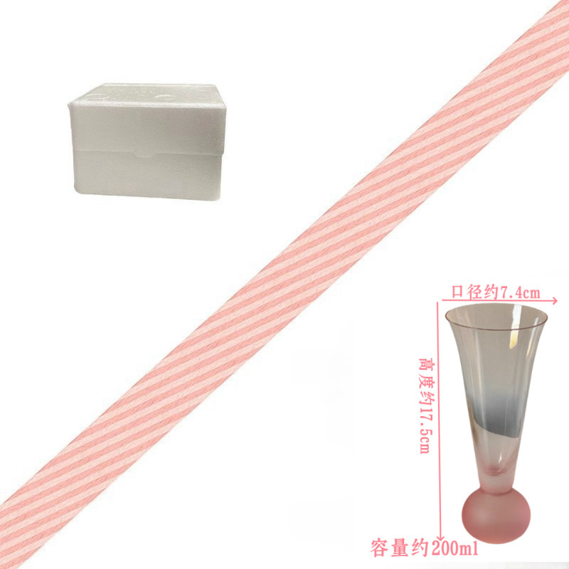 Copa de champán planeta de alto valor de nicho Copa de burbujas de jugo Diseño creativo Vaso de vidrio estilo ins simple Taza de bebida