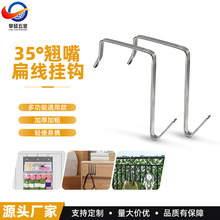 无痕挂钩 门后挂钩 门上免钉挂衣架免打孔壁挂衣挂钩衣帽架扁线勾