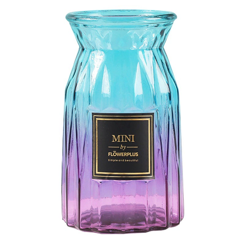 Оригами прозрачная гидропонная стеклянная ваза большие штаны креативная богатая бамбуковая ваза для цветов гостиная украшение дома