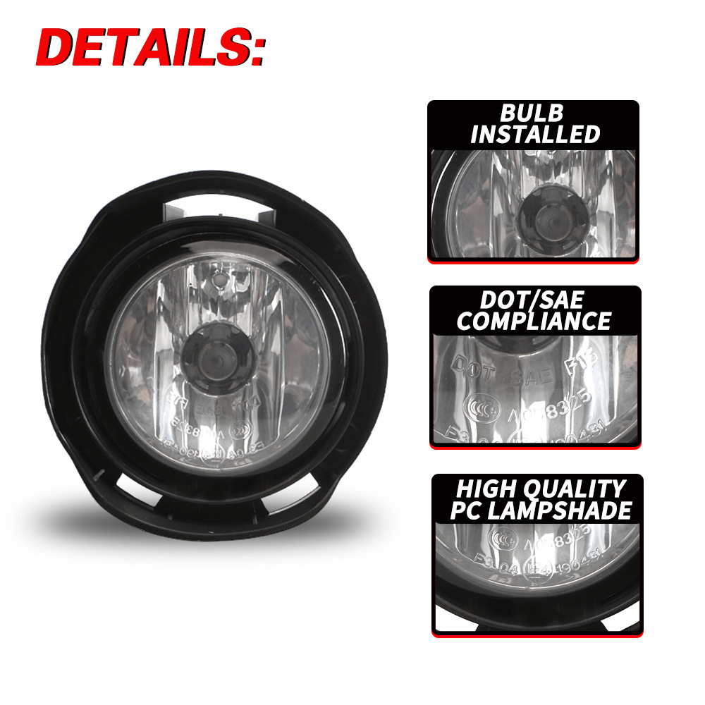 Aplicable a TOYOTA 11 / 12 / 13 / 14 año modelo ETIOS SEDAN / HATCHBCK conjunto de lámpara de niebla delantera luz diurna