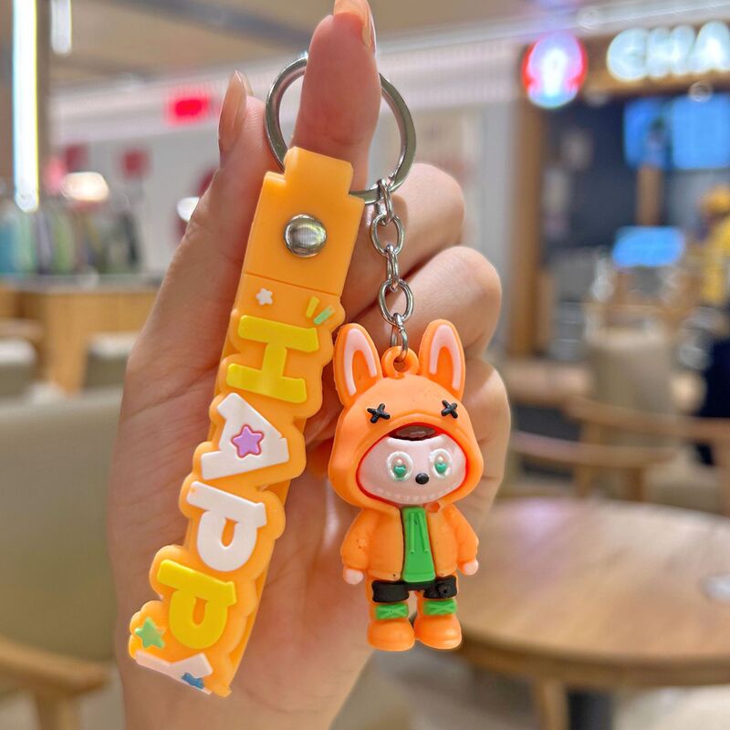 Labubu スウェットシャツ Labubu リトルシープキーホルダーかわいいシリコン漫画ペンダント地域プロモーションギフトクロスボーダーホットセール|undefined