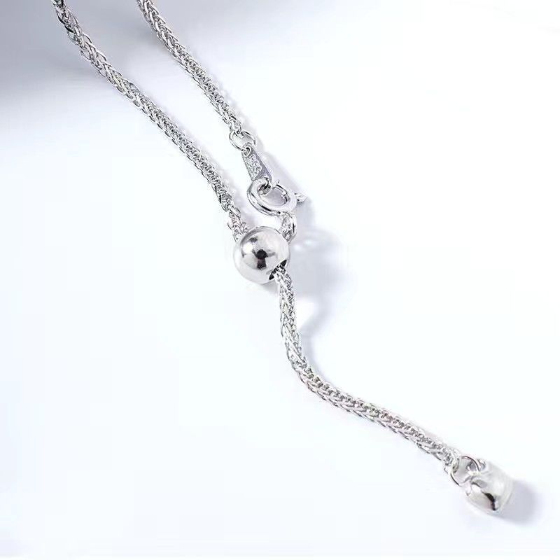 러브쇼파드 체인 1.3mm [화이트골드]