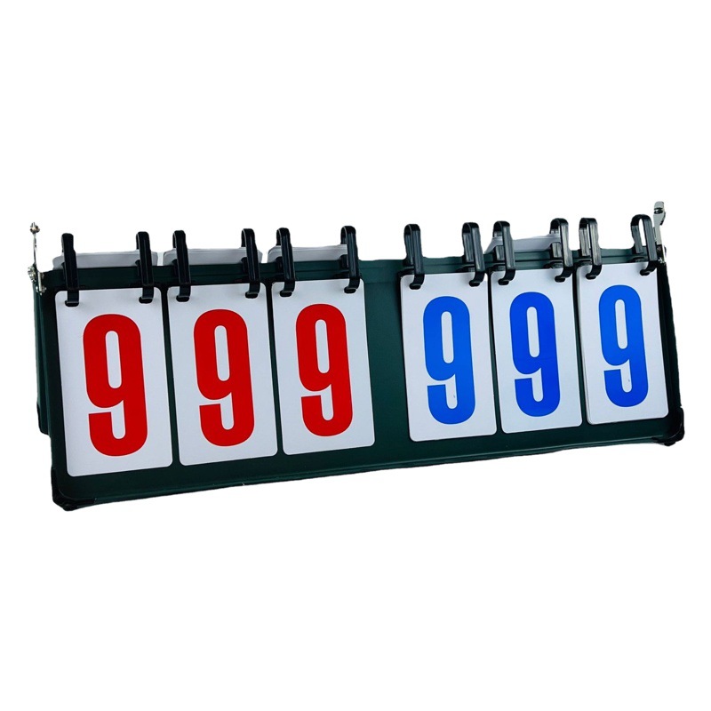 Factory sales scoreboard thickened steel plate scoreboard F606 six-digit scoreboard basketball game scoreboard