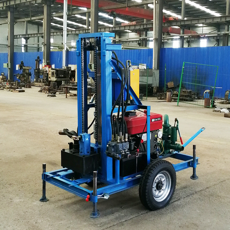 小型钻井设备生产打井机小型柴油液压钻井机机器厂家批发